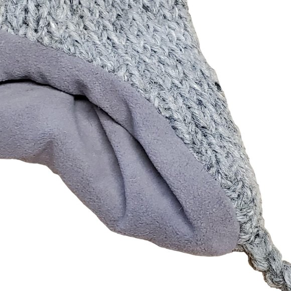 Wool Hat Donkey Design One Size Grey - Picture 4 of 5